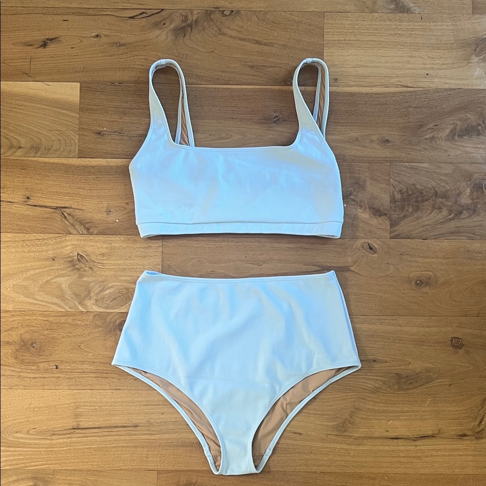 Nu Swim| Bikini Set | pale blue | sz M